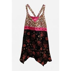 Disney Hannah Montana Y2K Handkerchief Hem Boho Top Small